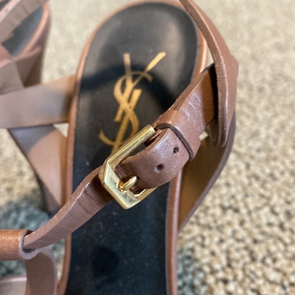 Yves Saint Laurent Stiletto Sandal Women's Size EU37 in EUC - Picture 7 of 12